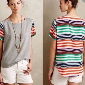 Multicolor Striped Porridge Top (Anthro)
